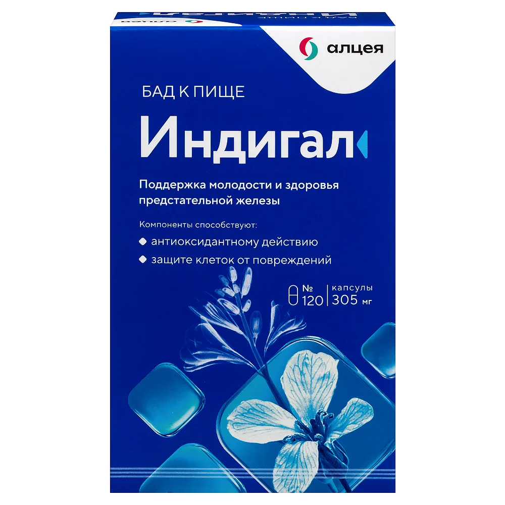 Indigal 120 capsules 305 mg