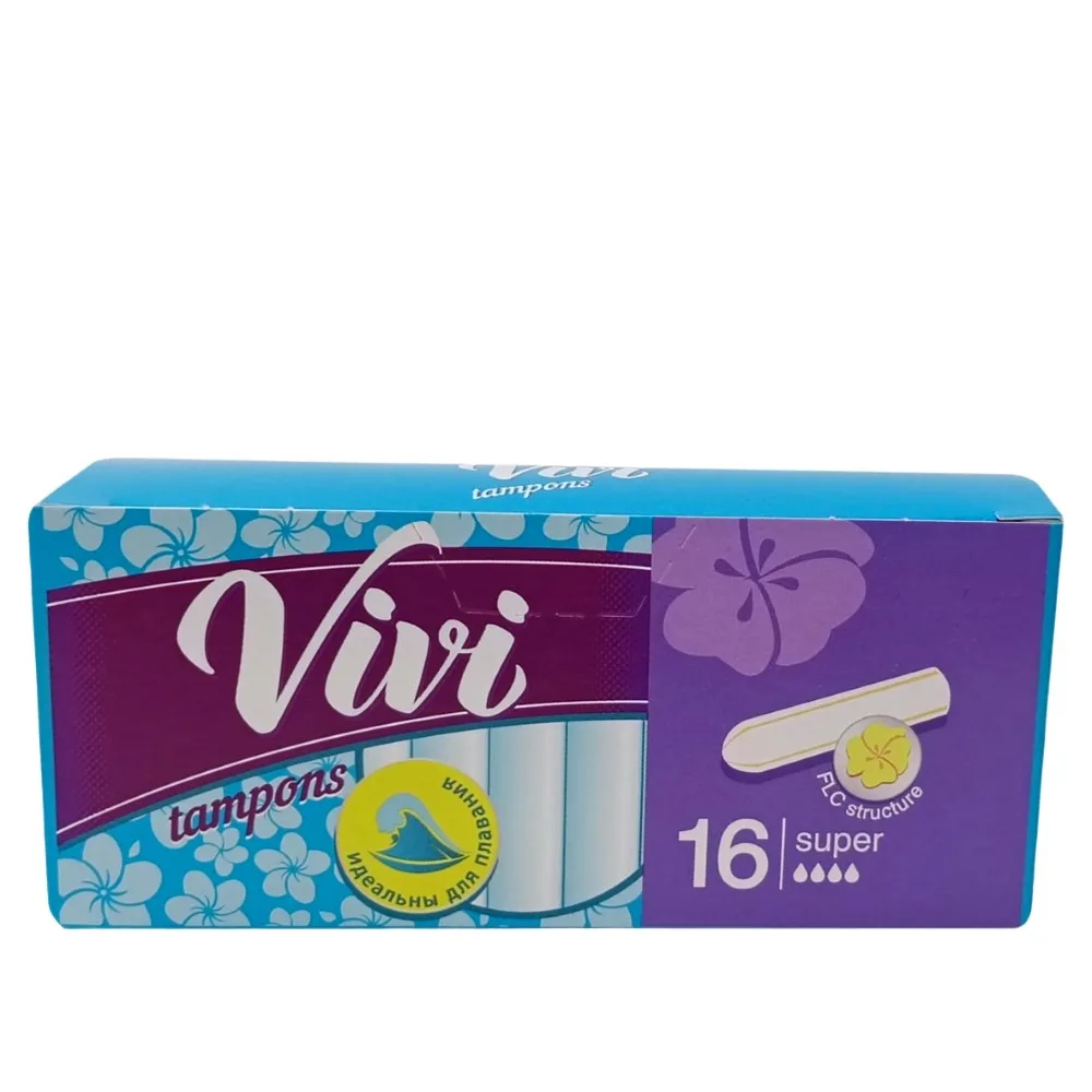 Vivi women's tampons super without applicator 16 pcs.