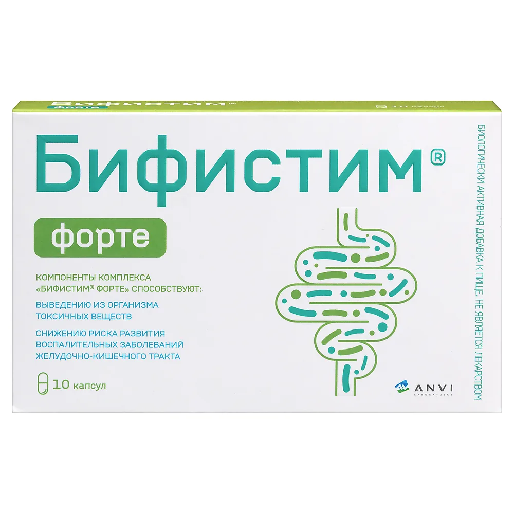 Bifistim Forte 10 capsules 0.4 g