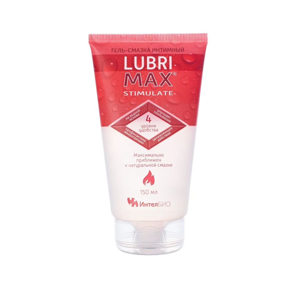 Lubrimax Stimulate lubricant gel intimate 150 ml