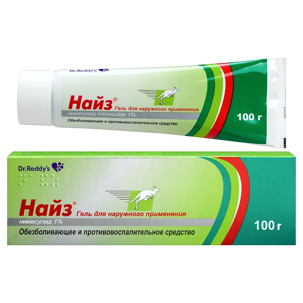 Nise 1% gel for external use 100 g