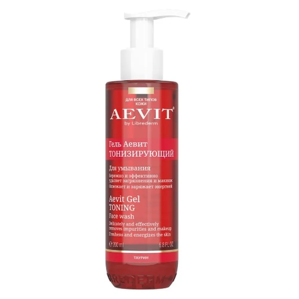 Librederm Aevit Toning Cleansing Gel 200 ml