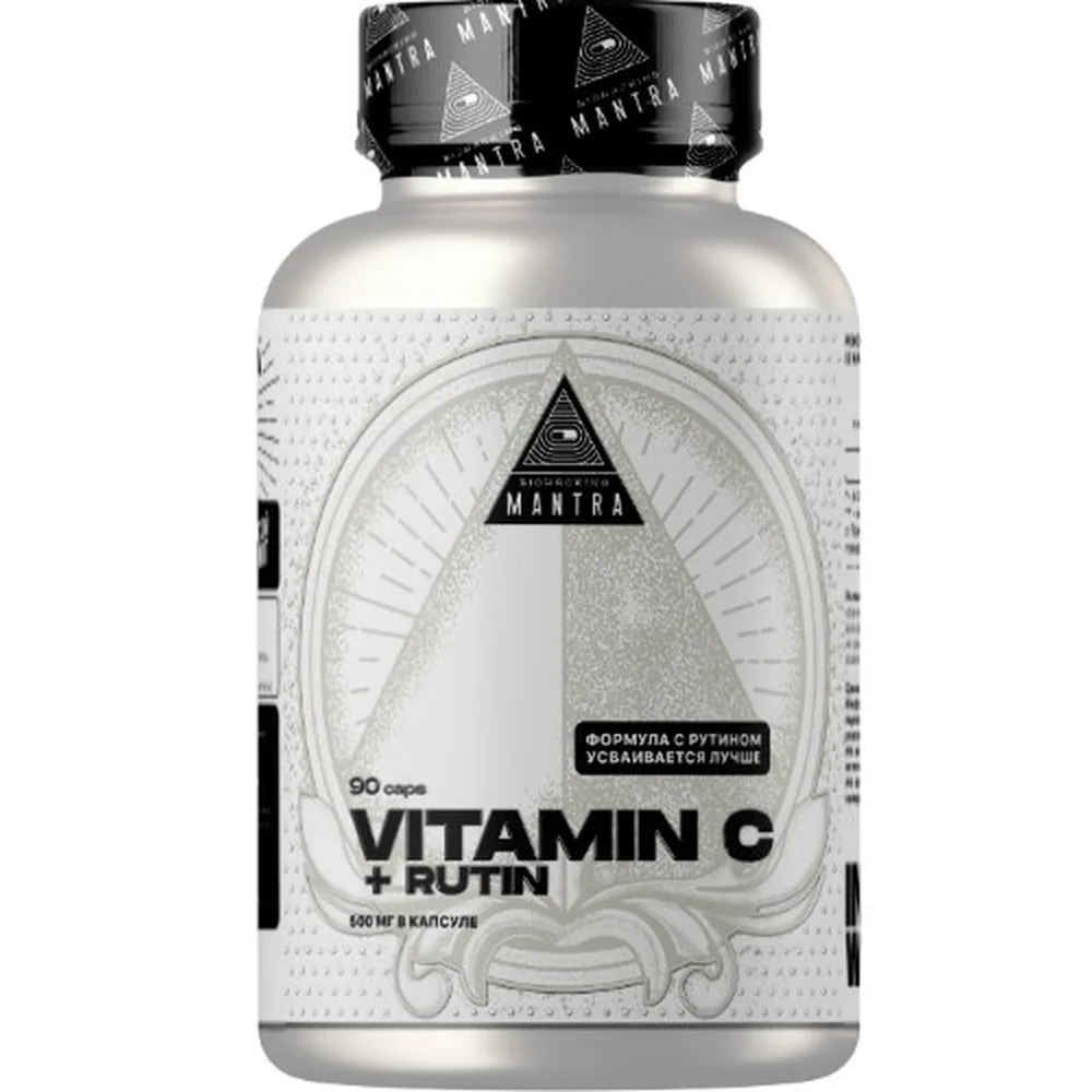 MANTRA Vitamin C + Rutin N90 Capsules 620mg