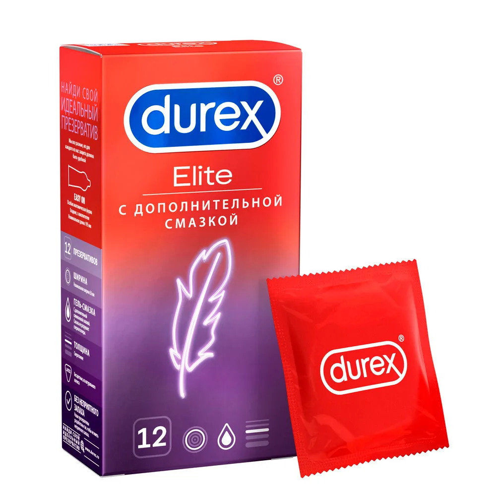 Durex Elite condoms 12 pcs.