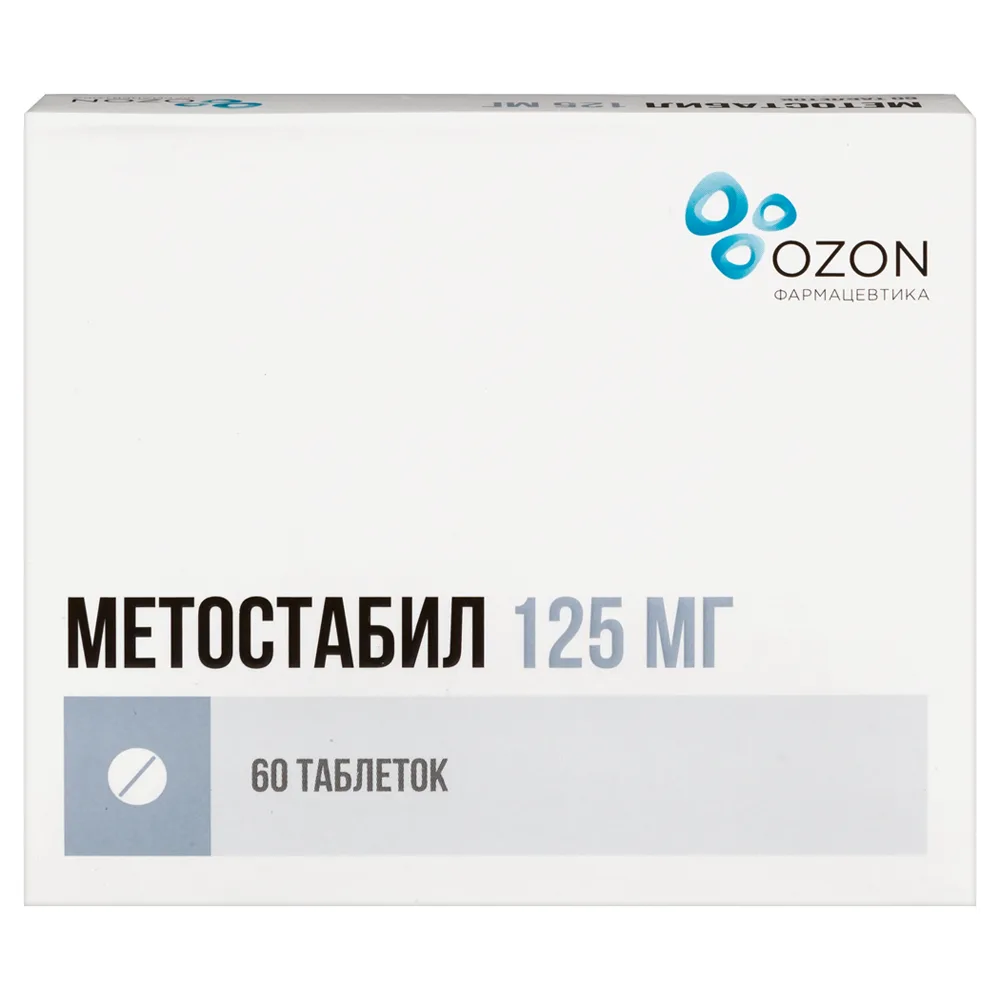 Metostabil 125 mg 60 tablets, film-coated