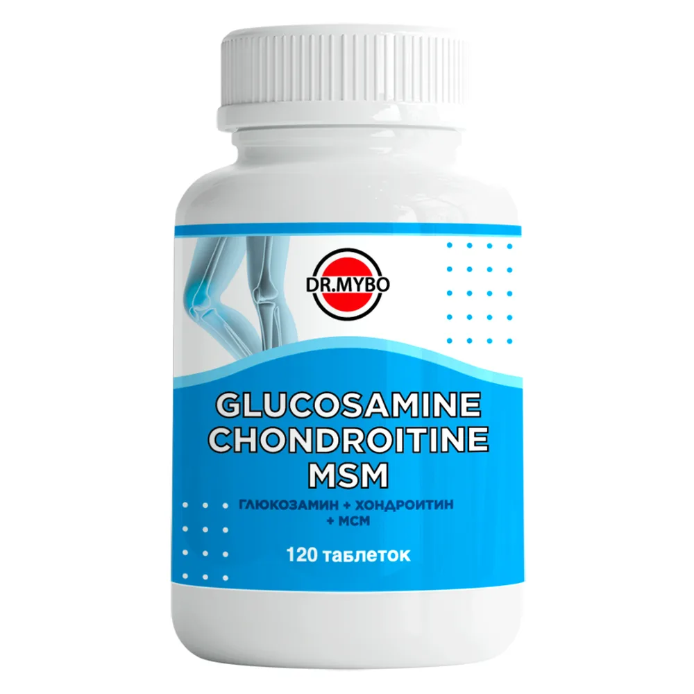 Dr mybo Glucosamine + Chondroitin + MSM 120 tablets 0.67 g