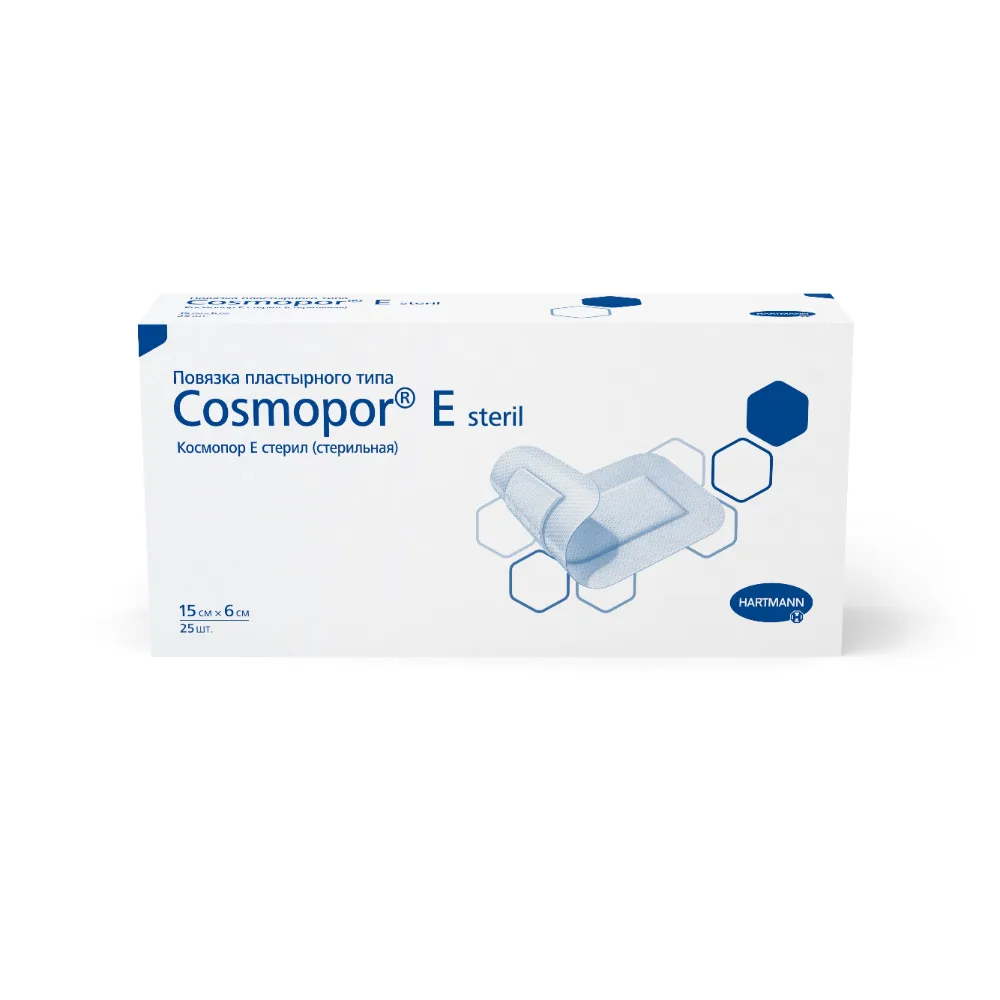 Cosmopor E Sterile Dressing 15x6 cm, 25 pcs, Sterile Adhesive Type