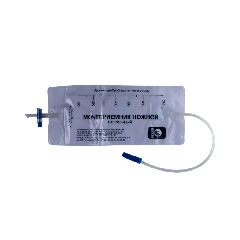 Inekta urine bag 750 ml single-use 1 pc.