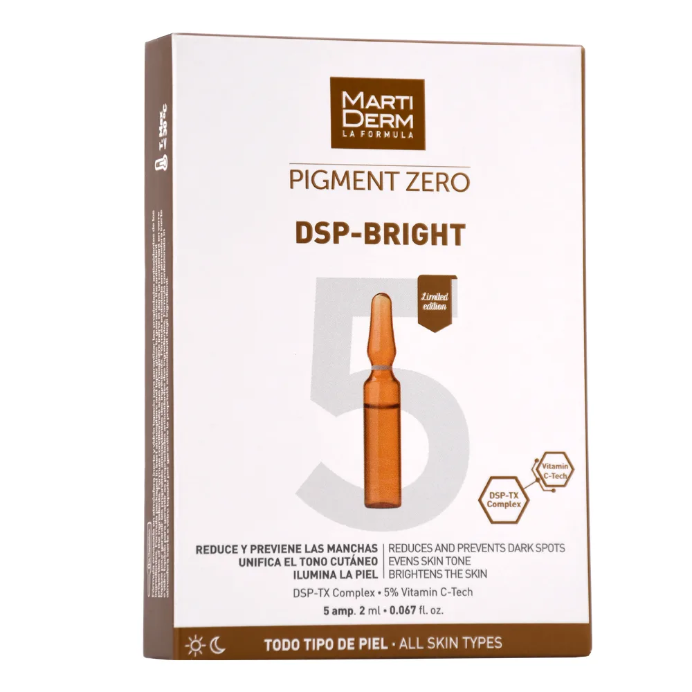Martiderm Pigment Zero Ampoules DSP-Bright for Pigment Spots 2 ml 5 pcs.