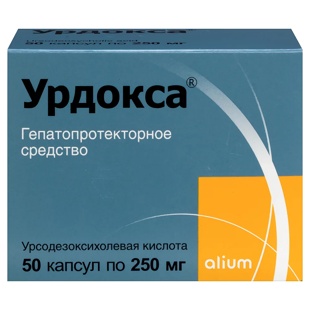 Urdox 250 mg 50 capsules