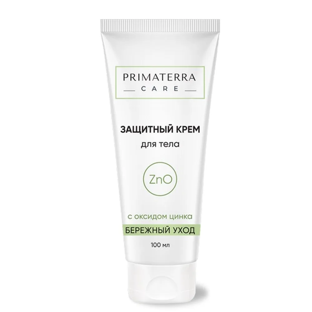 Primaterra Care Protective Body Cream with Zinc Oxide 100 ml