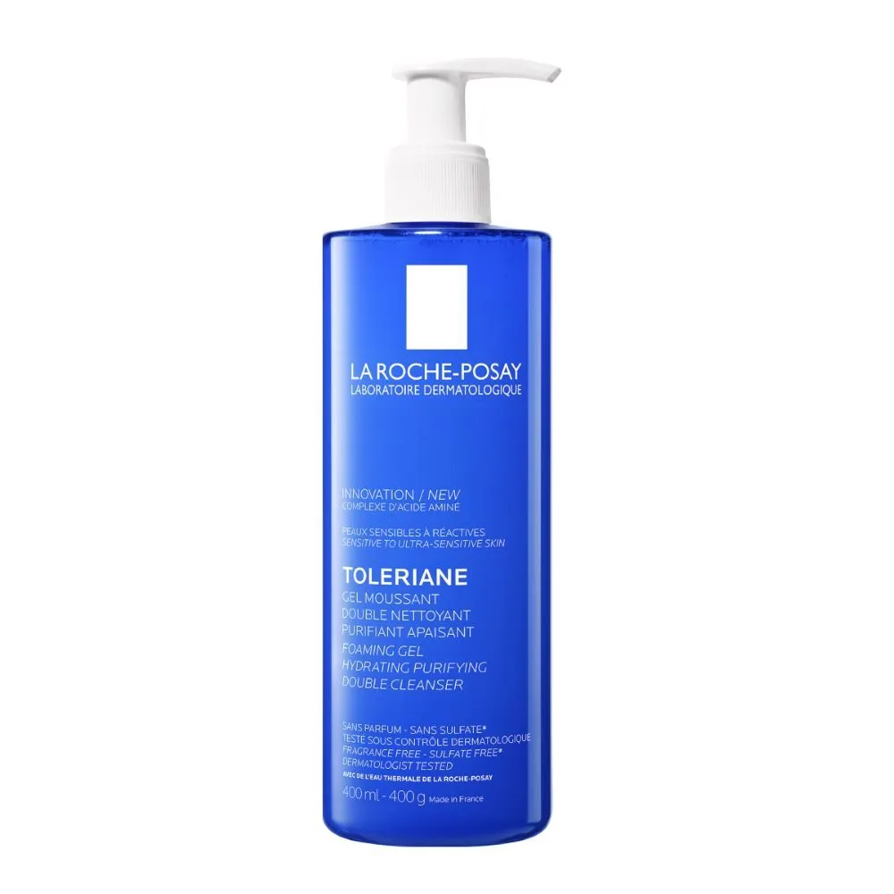 La Roche-Posay Toleriane Double Action Cleansing Gel Foam 400 ml