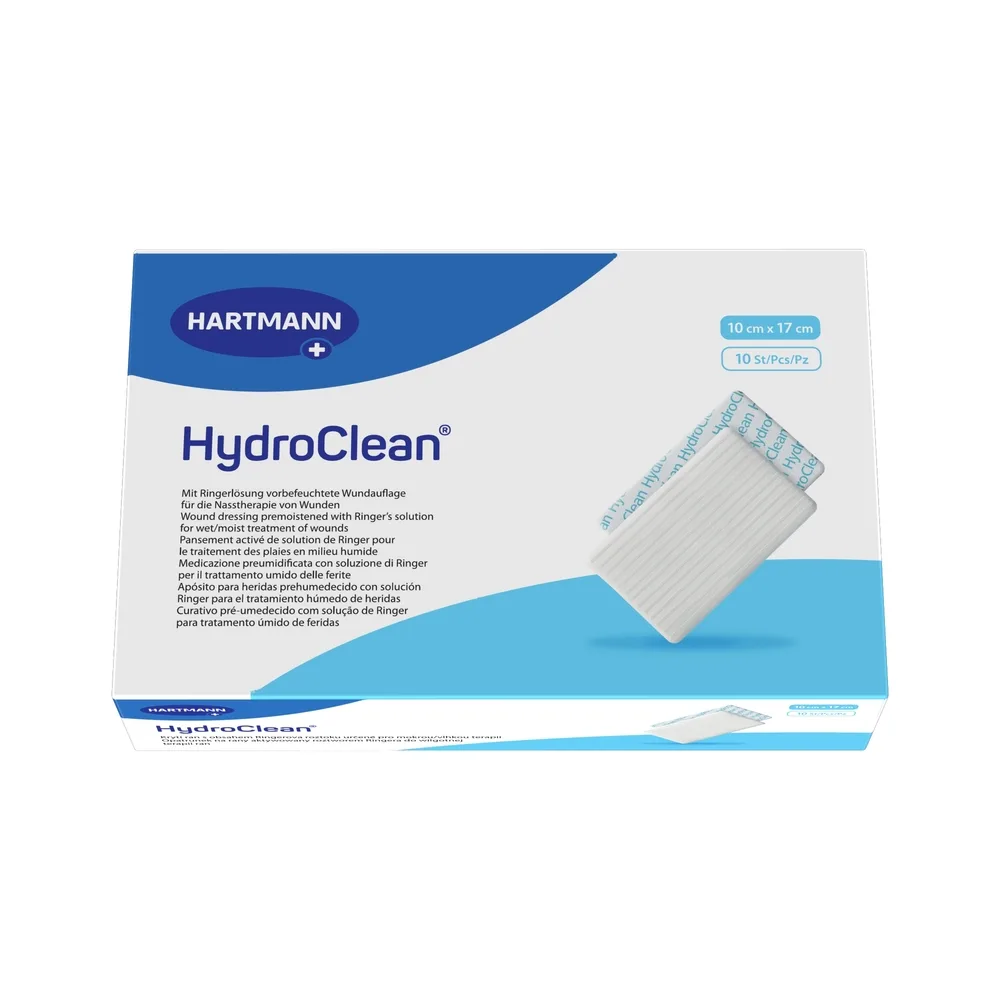 Hydroactive Dressing for Wound Healing in a Moist Environment Hydroclean Sterile Size 10 cm x 17 cm 10 pcs.