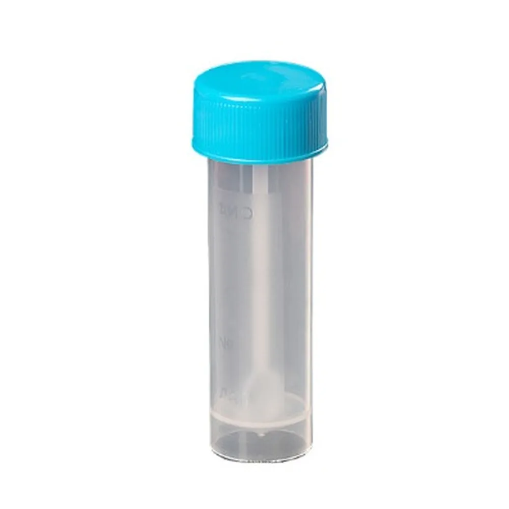 Sterile single-use polymer container for biological material kp 2-2-30-pp 30 ml