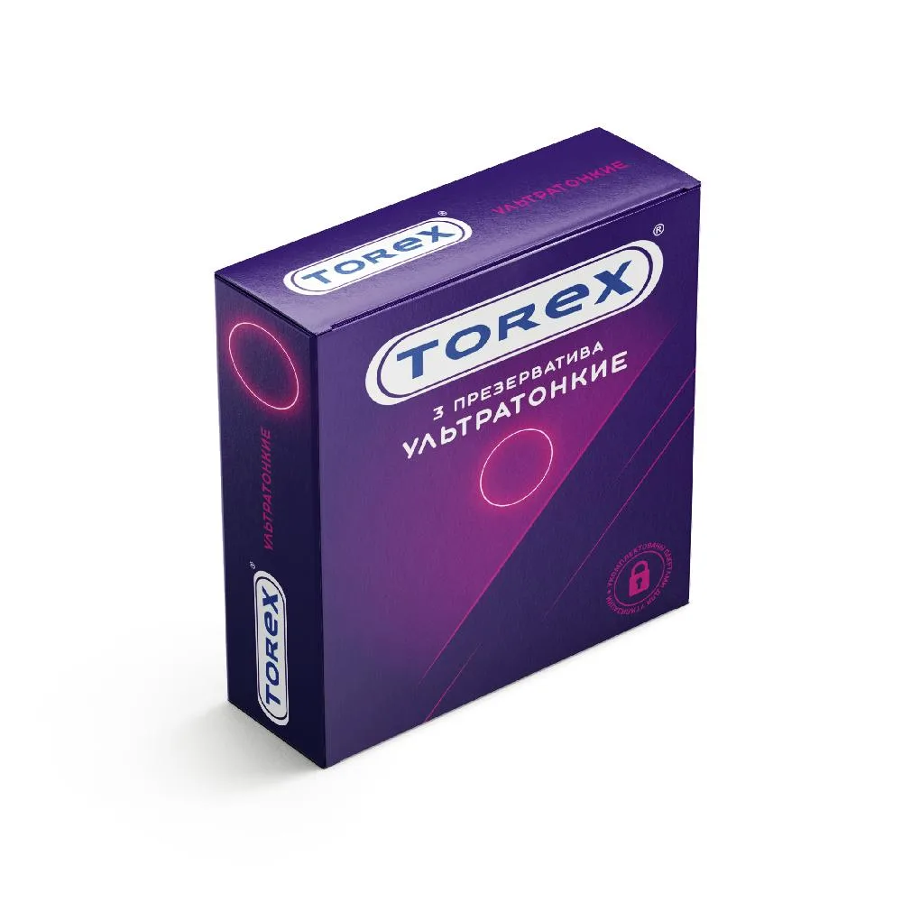 Torex ultra-thin condoms 3 pcs.