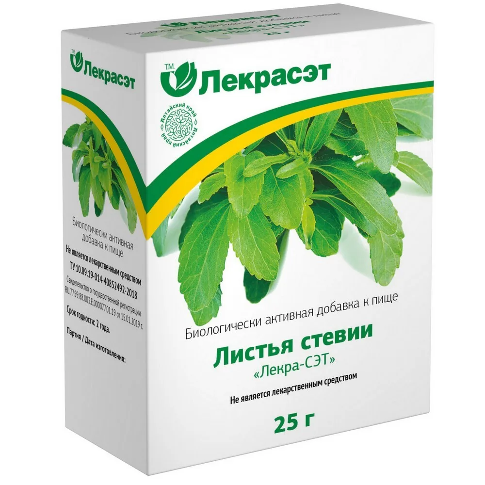 Stevia Leaves 25 g Lekra-Set