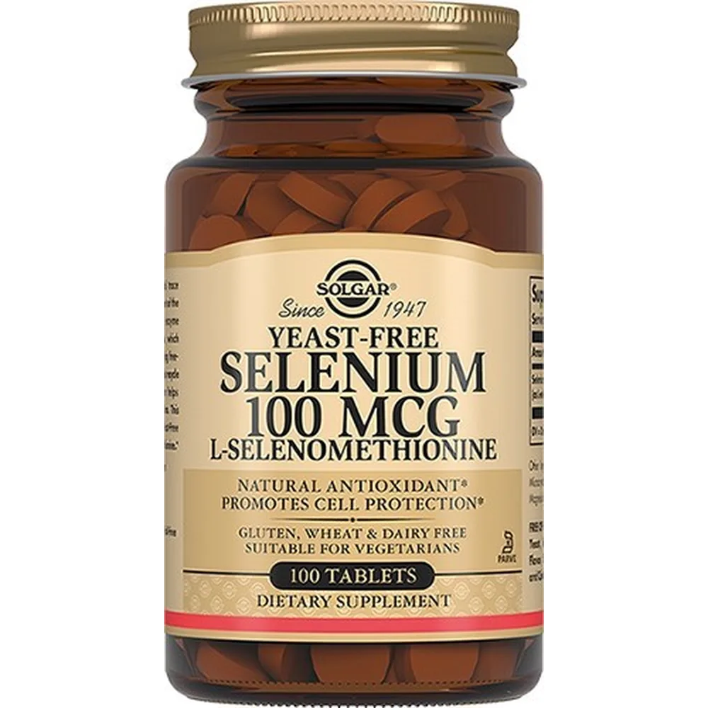 Solgar Selenium 100 mcg 100 tablets 457 mg