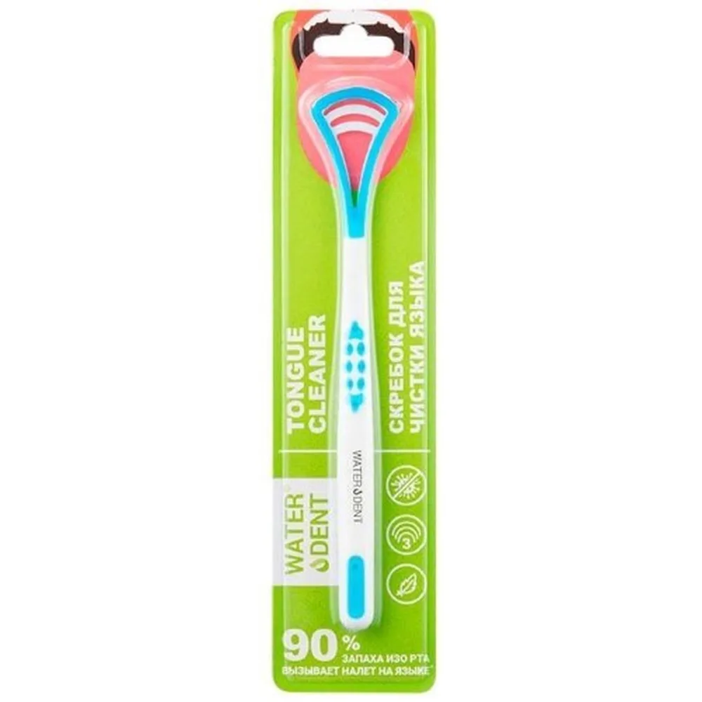 Waterdent tongue cleaner scraper
