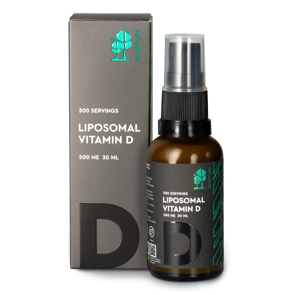 Liposomal Vitamin D 30 ml bottle with dispenser/smartlife