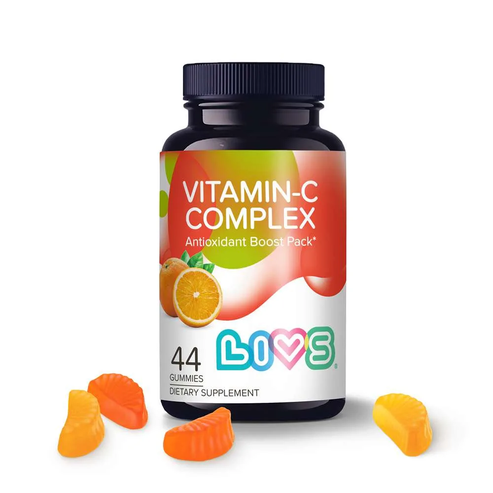 LIVS Vitamin C Complex 44 pcs gummy pastilles 5 g