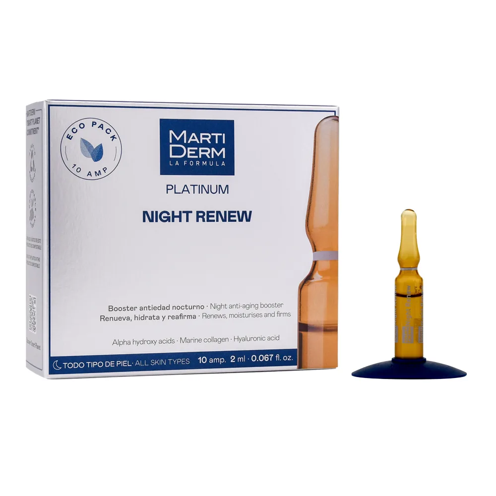 Martiderm Platinum Ampoules Night Recovery 2 ml 10 pcs.