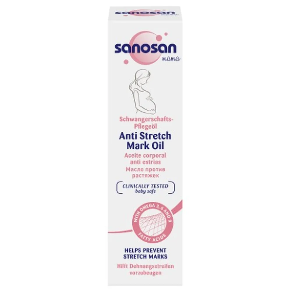 Sanosan mama oil for stretch marks 100 ml
