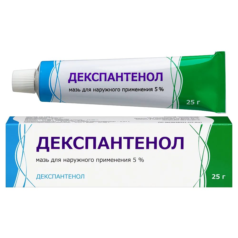 Dexpanthenol 5% tube ointment for external use 25 g