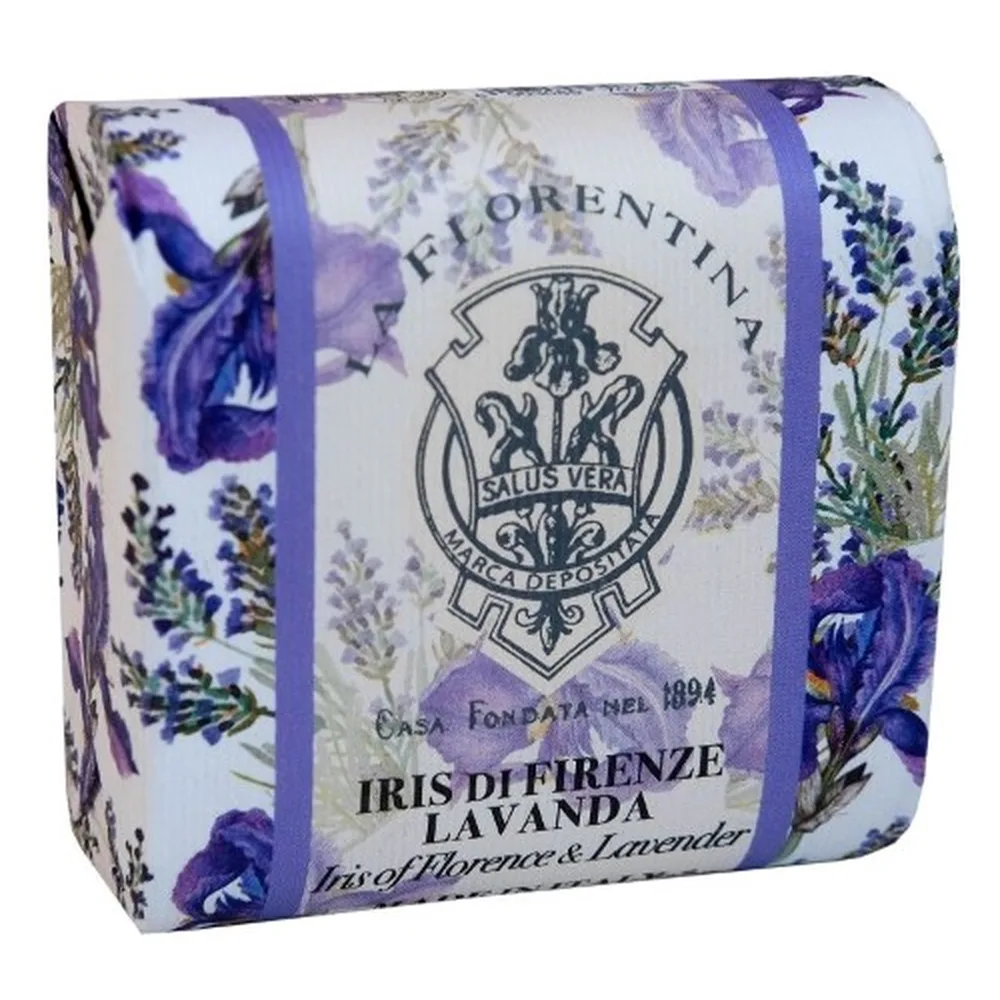 La Florentina Toilet Soap Solid Florentine Iris and Lavender 106 g