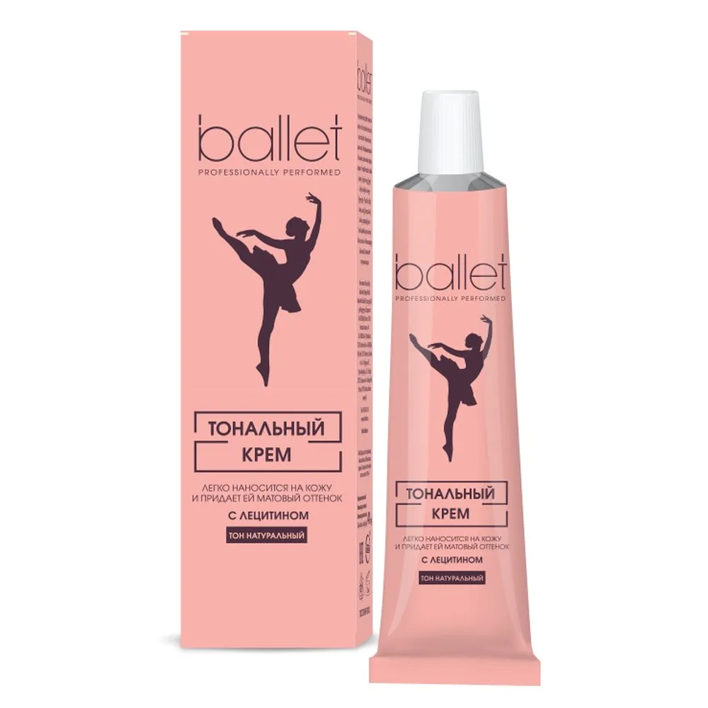 Ballet cream foundation with lecithin natural tone 41 g