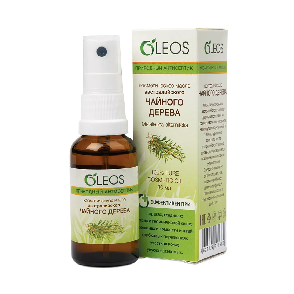 Oleos Tea Tree Oil Natural Antiseptic 30 ml/Spray