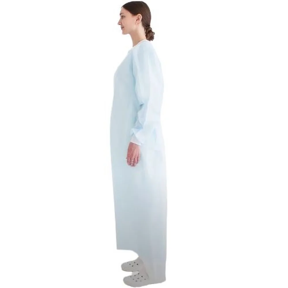 Surgical gown model No. 1 sterile spunbond density 25 g/m² size 52-54/ length 140/ blue