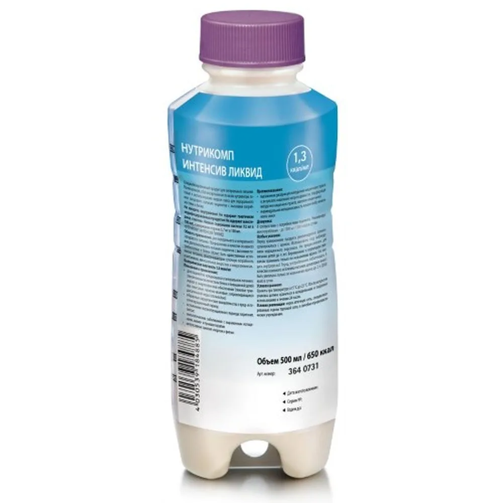 Nutricomp Intense Liquid 500 ml/Neutral Taste