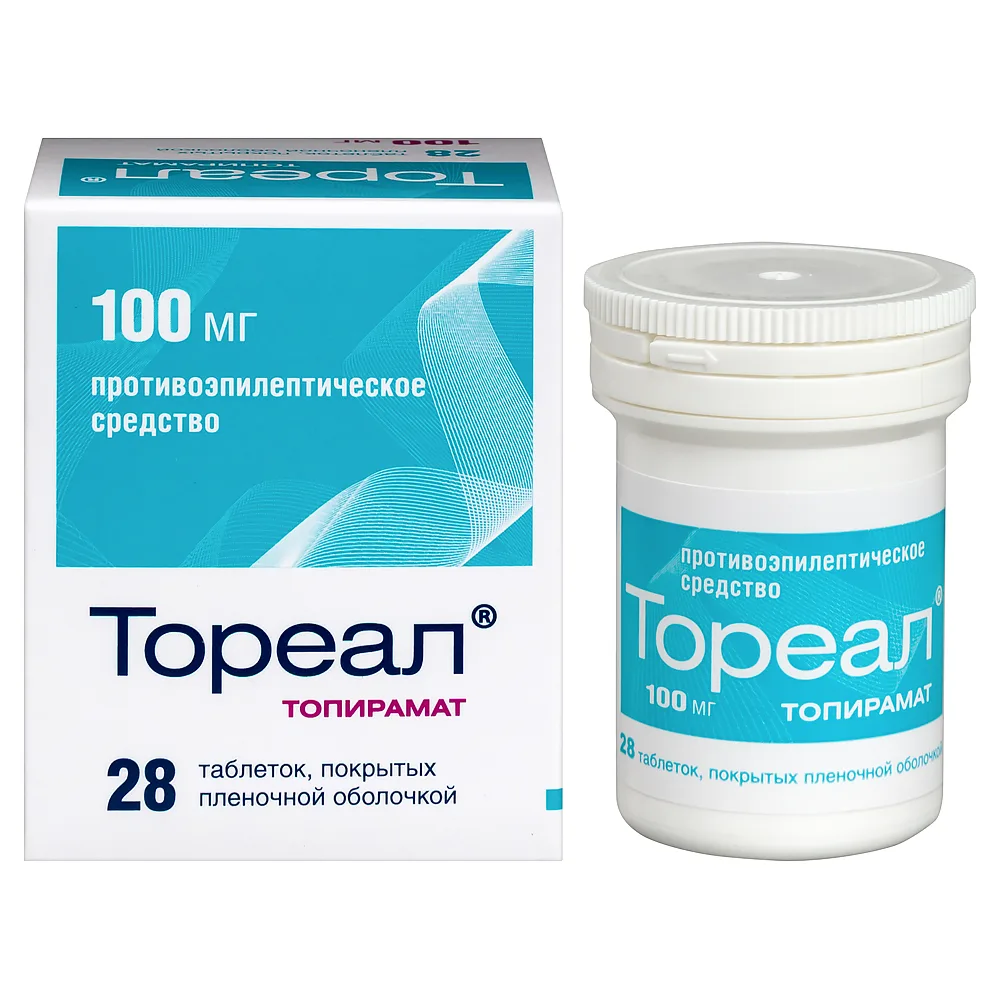 Toreal 100 mg 28 coated tablets