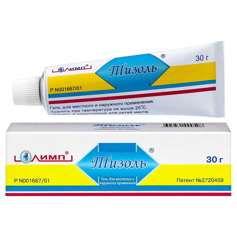 Tizol gel for local and external use 30 g