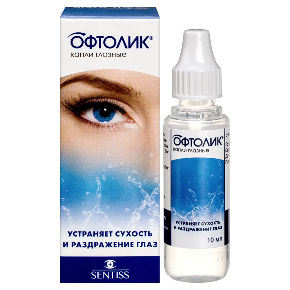 Oftolik bottle-dropper eye drops 10 ml