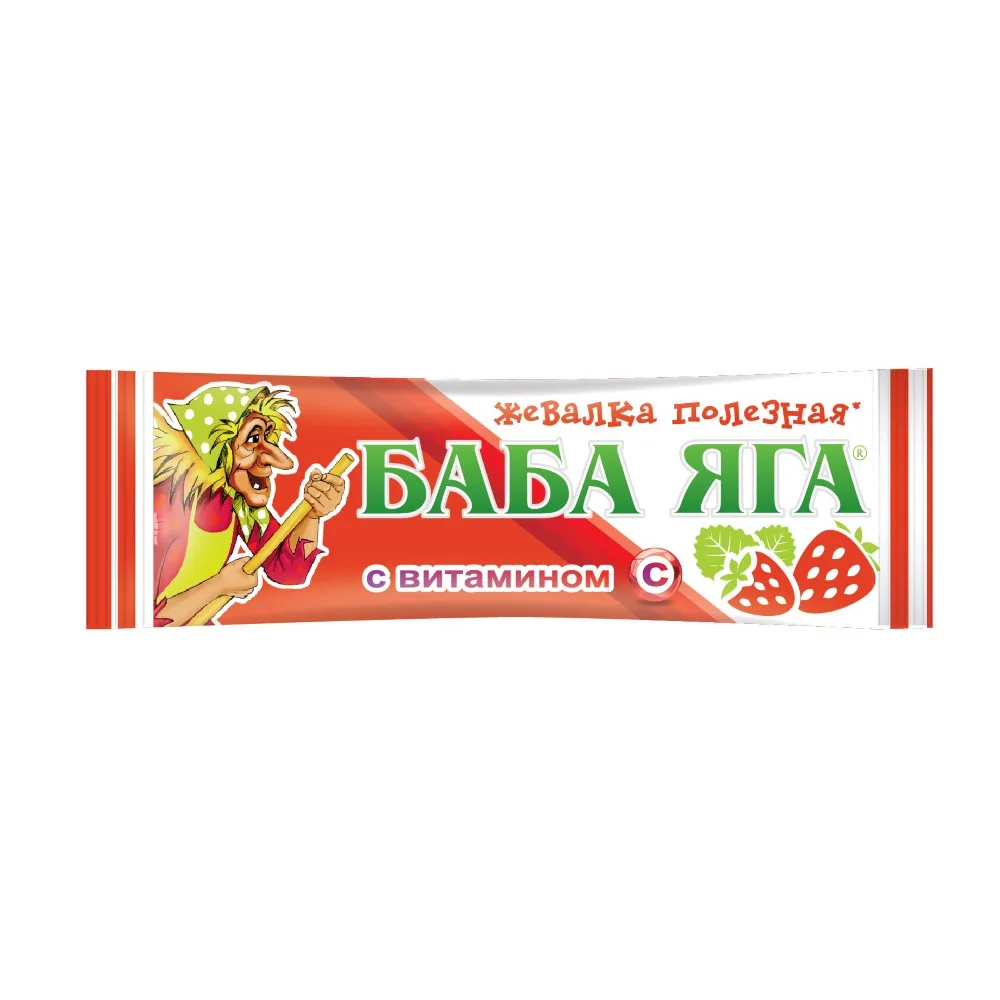 Baba Yaga Chewy Candies Strawberry Flavor 11 g