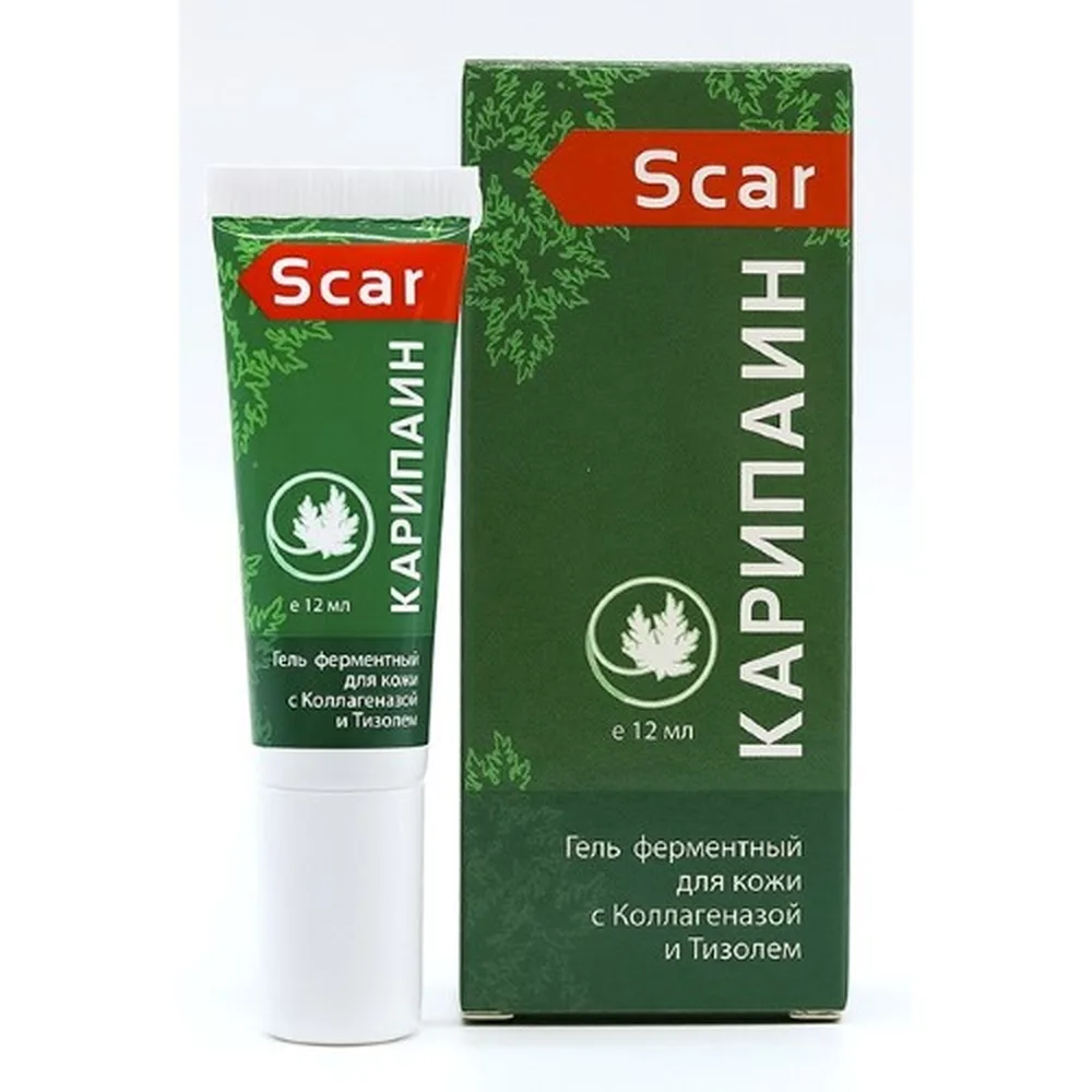 Karipain scar gel for skin enzymatic 12 ml