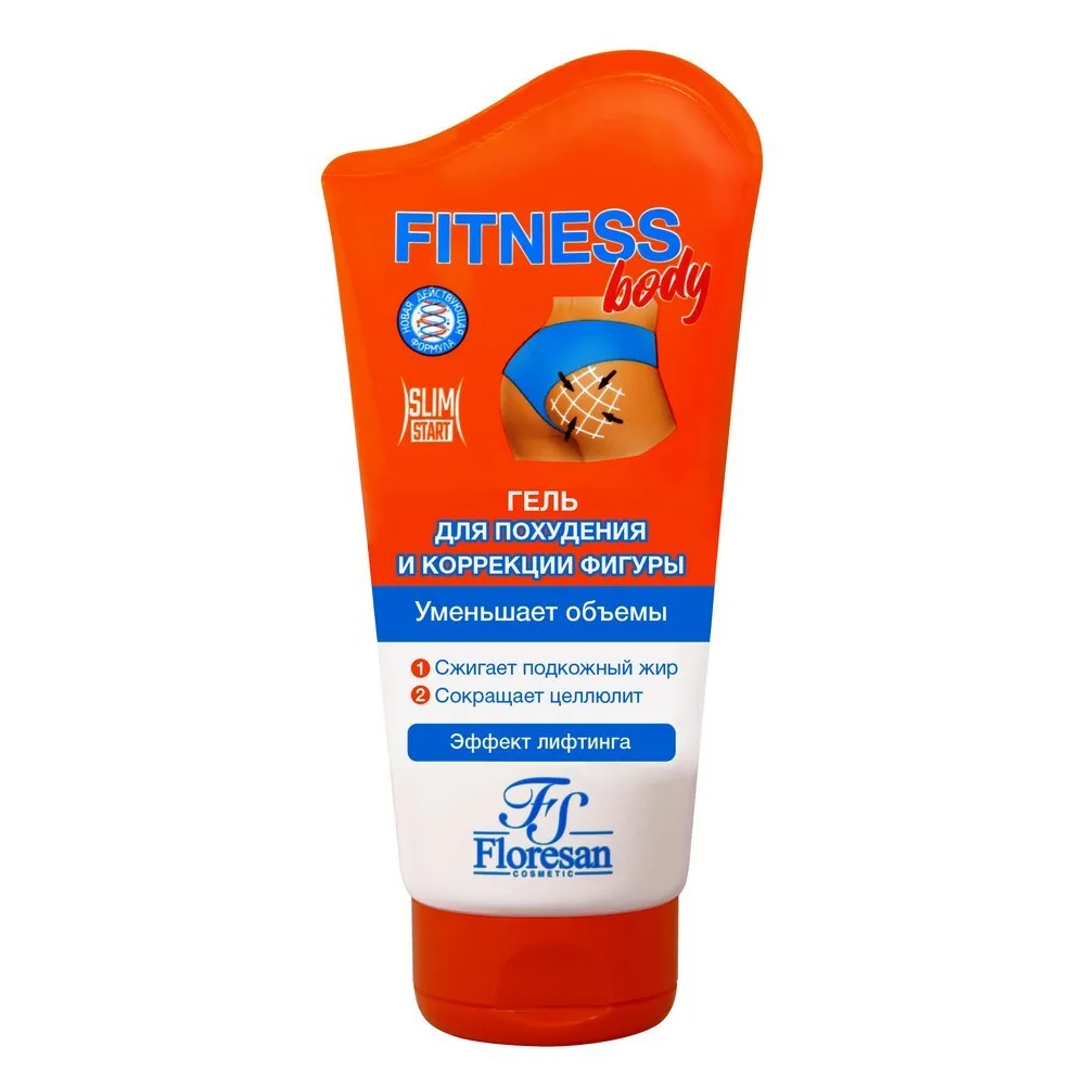 Floresan Fitness Body Gel for Weight Loss and Body Shaping 125 ml