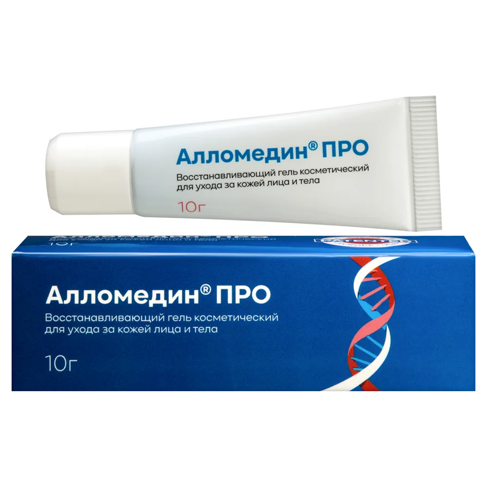 Allomedin Pro Gel for Skin Care of Face and Body Restorative 10 g