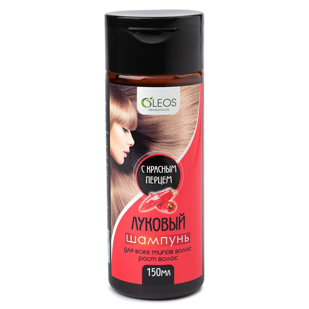 Oleos Onion Shampoo with Red Pepper 150 ml