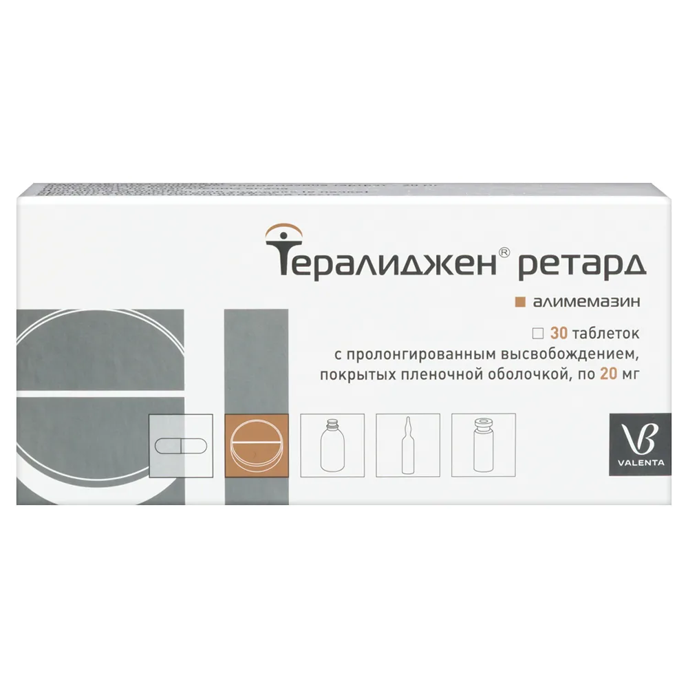 Teraledzhin Retard 0.02 30 pcs. prolonged-release film-coated tablets