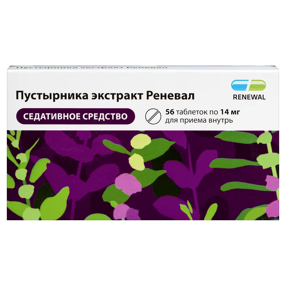 Renewal Motherwort Extract 14 mg 56 tablets