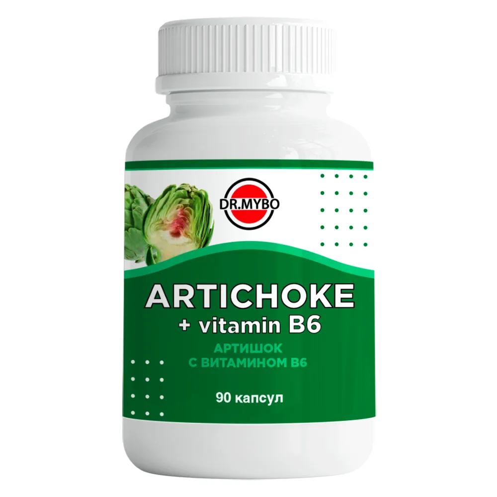 Dr Mybo Artichoke with Vitamin B6 90 capsules 0.34 g