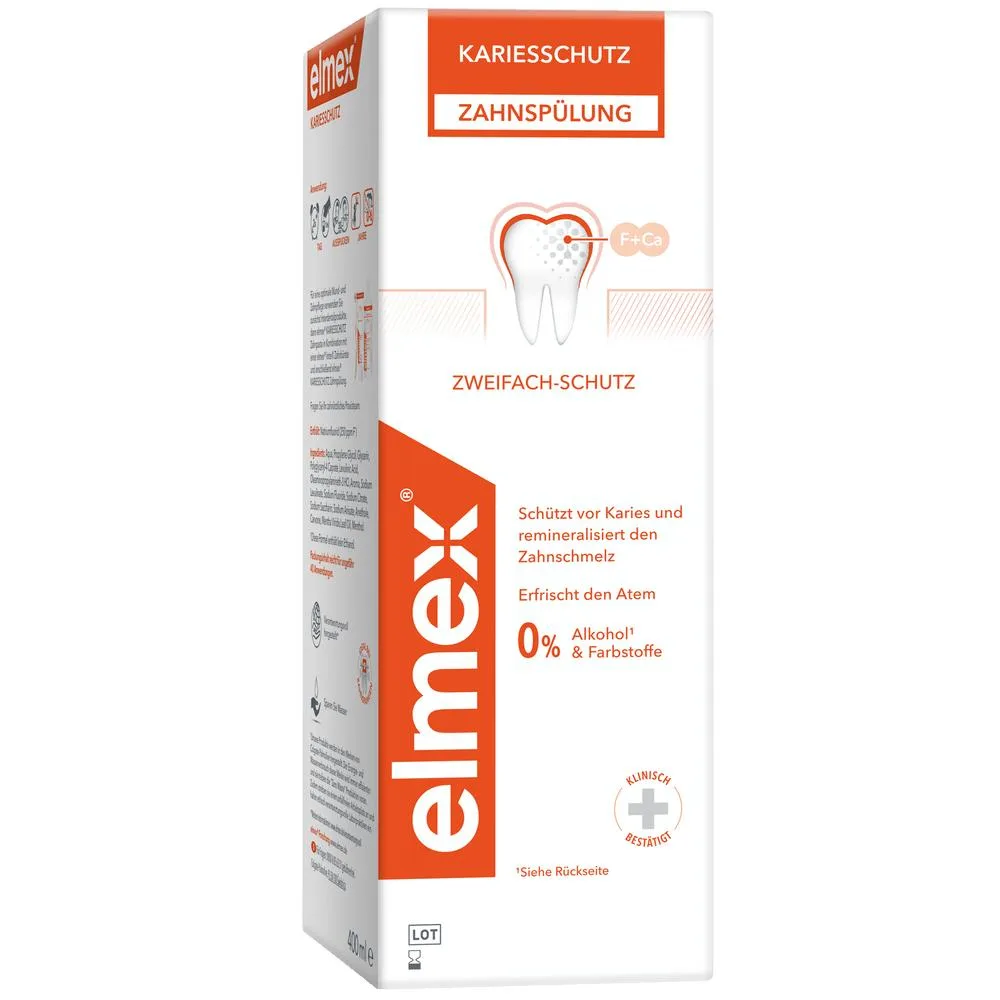 Elmex Mouthwash Caries Protection 400 ml
