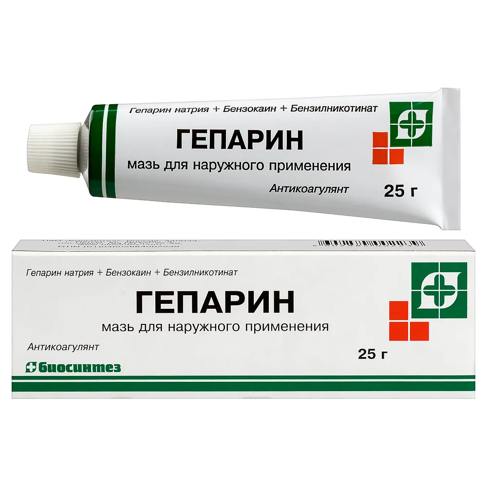 Heparin ointment for external use 25 g