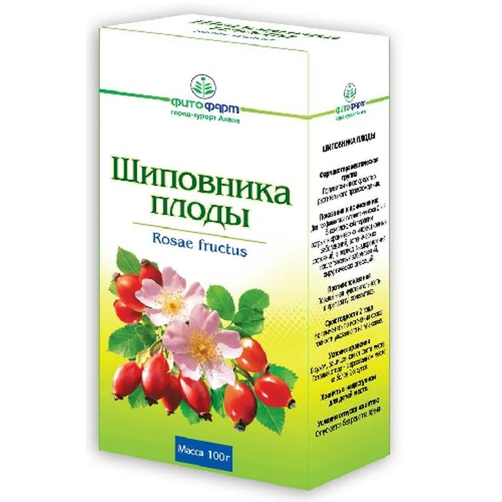 Rosehip fruits 100 g pack