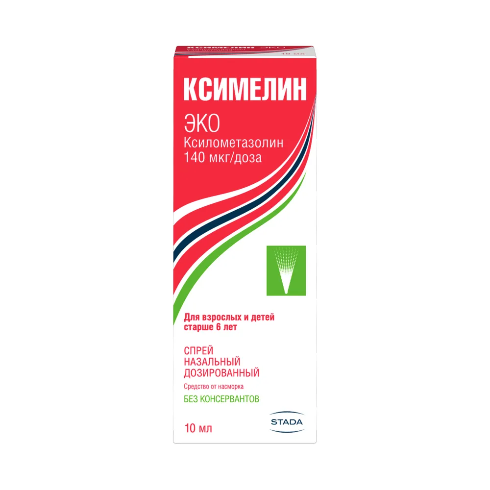 Xymelin Eco 140 mcg/dose nasal spray 10 ml (60 doses)