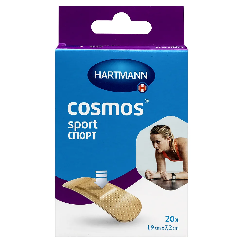 Cosmos Sport Patch (Sport) Non-Sterile 1.9x7.2 cm 20 pcs.
