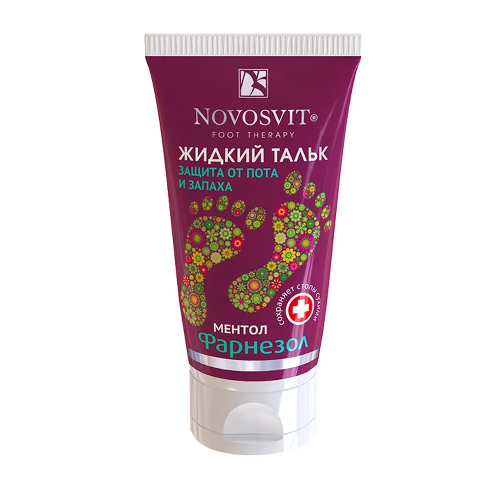 Novosvit Liquid Talc Farnesol Sweat and Odor Protection 50 ml