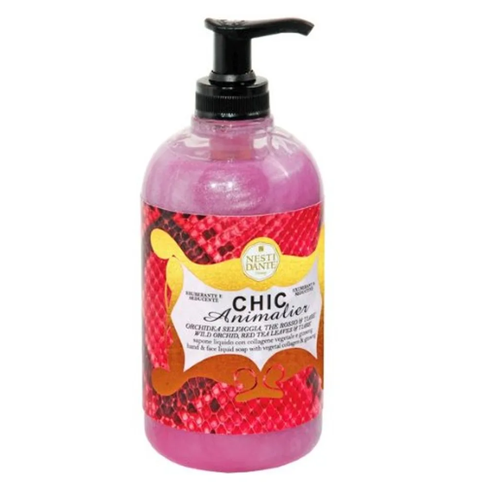 Nesti Dante Chic Animalier Liquid Soap Luxurious Pink 500 ml